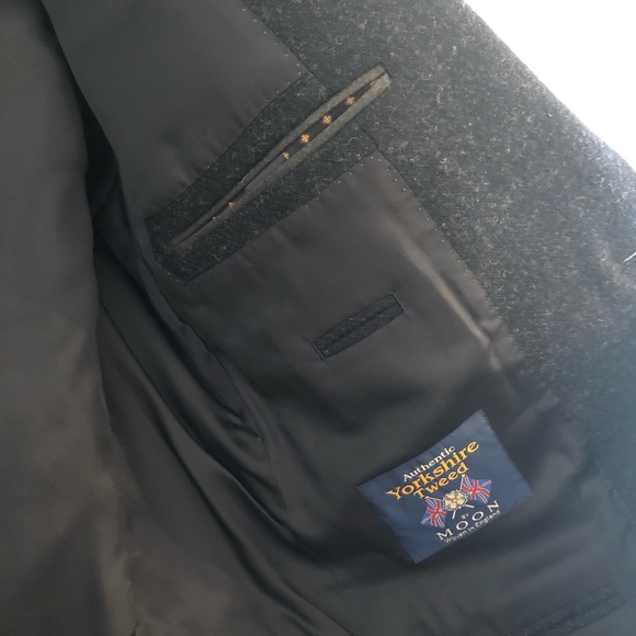 J.crew Ludlow Authentic Yorkshire Tweed Suit Jacket 42R Blazer - Picture 7 of 13